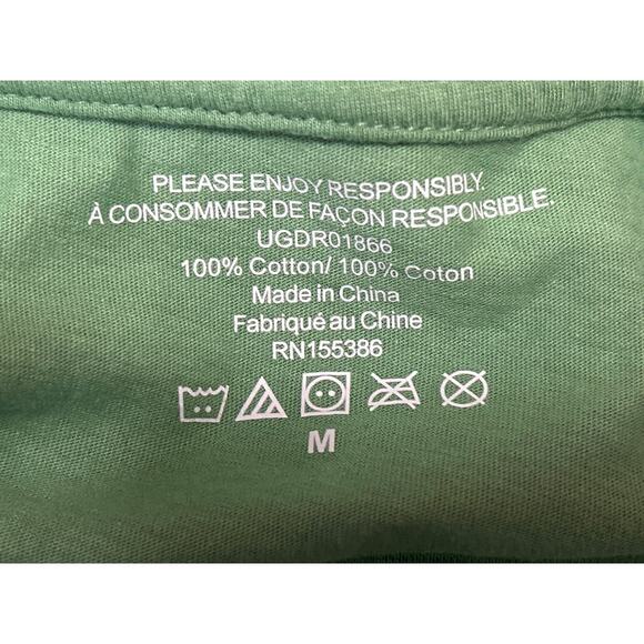 Guinness Green Good Time For A Guinness Short Sleeve Graphic Tee T-Shirt Top M - Picture 5 of 5